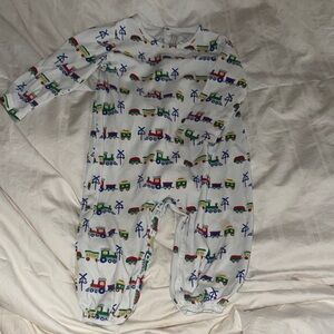 The beaufort bonnet company choo choo longall- worn gently- 18-24 months